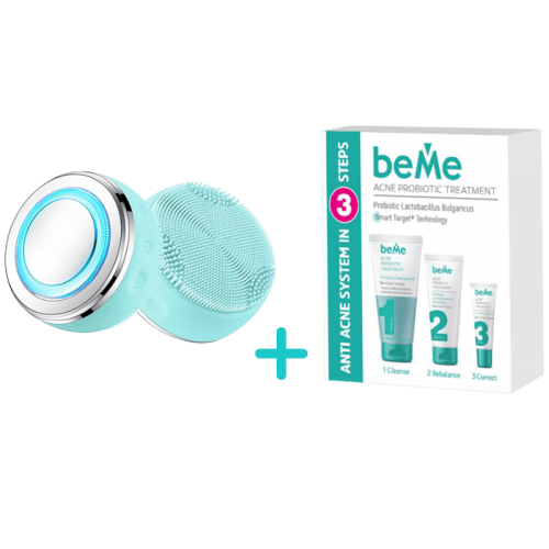 beMe Home Spa Комплект – Пълна рутина + уред за сияйна кожа у дома