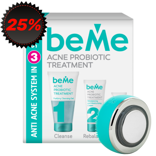 beMe Home Spa Комплект – Пълна рутина + уред за сияйна кожа у дома