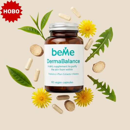 beMe DermaBalance – Хранителна добавка за чиста и здрава кожа с пробиотици