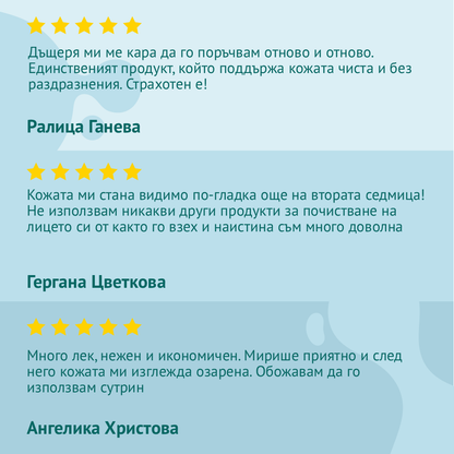 beMe Почистващ Гел – Дълбоко почистване и свежа кожа без несъвършенства